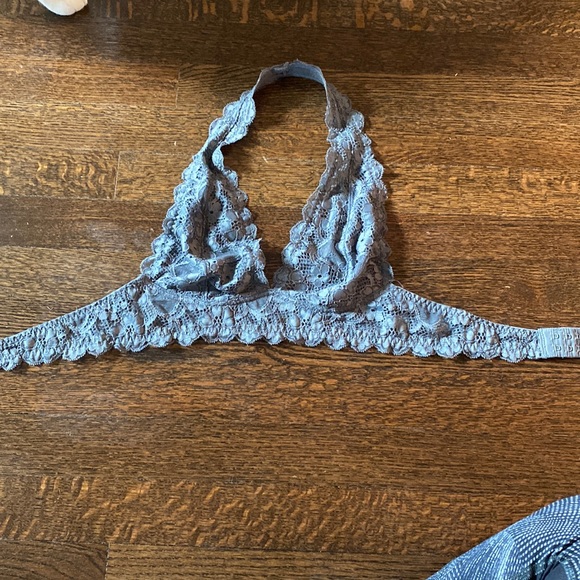 Free People Lace Halter Bralette - Picture 1 of 4